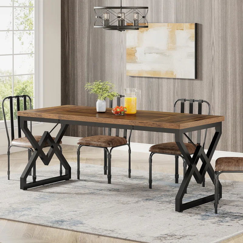 Furnishiaa Sheesham Wood & Metal Frame Study & Computer Table - Furnishiaa -  -